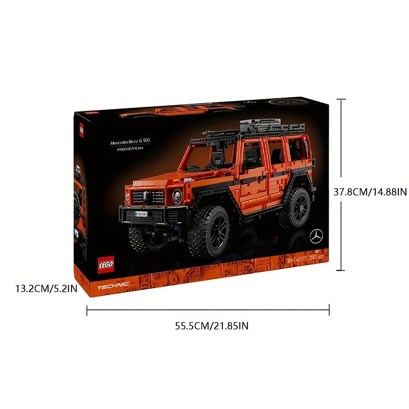 European Version, LEGO 42177Technic G 500 Professional Production Line Automotive Manufacturing Kit, Adult G-Wagon Model Car Gift