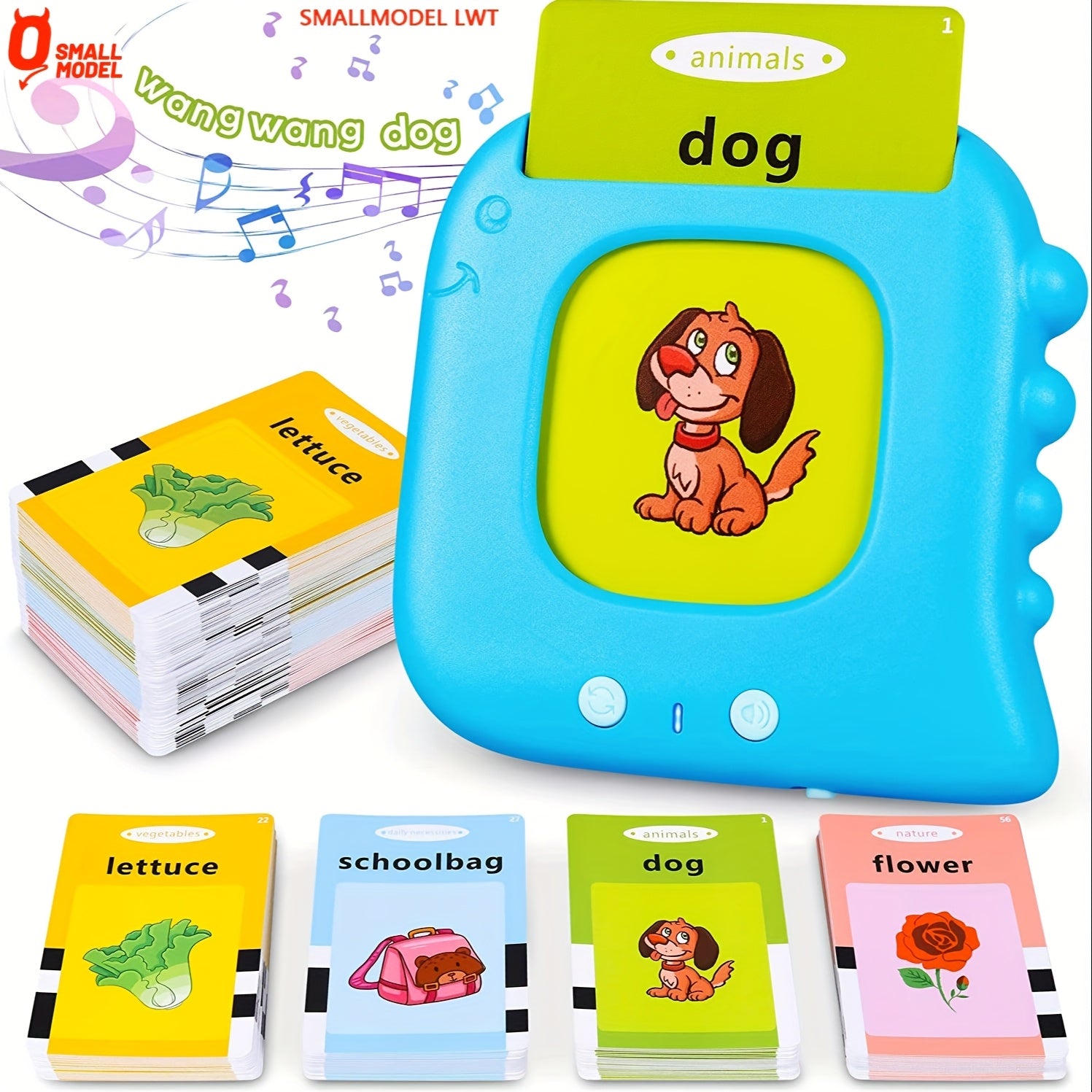 Talking Flash Cards for Toddlers 3-6 Years, Pocket Speech for Toddlers, 224-510 Sight Words Educational Learning Toys, Speech Toys for Toddlers, Kindergarten Preschool Gift for Kids Boys Girls