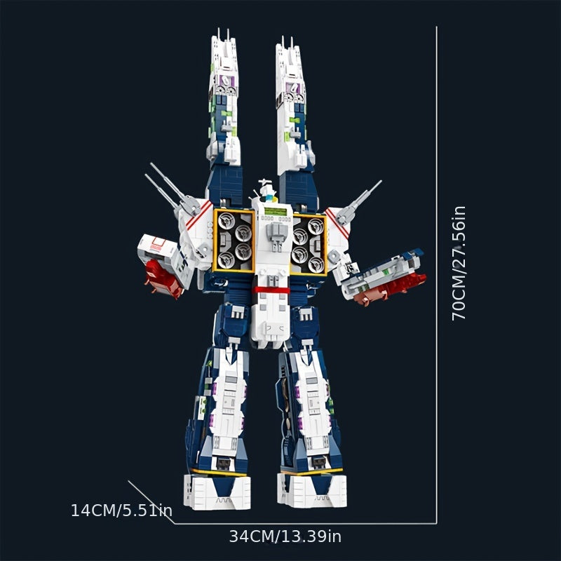 4682pcs robot Building Blocks Toy Set Large Quantity Splicing Small Particle Splicing\u002F Christmas Birthday present Highly difficult Home Decor