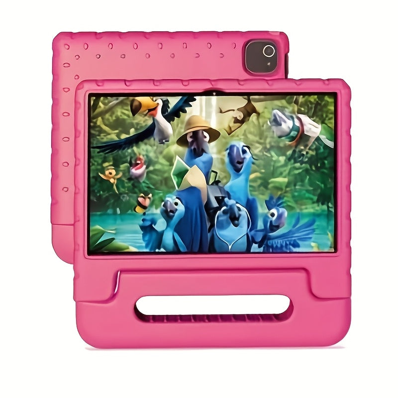 10.1Inch Kids Tablet, 8(4+4)GB+64GB, Android 14, Wifi, Dual Camera, 1280*800, 6000mAh, Parental Control, Educational, Drop Protection, Google Kids Space, Eye Protection, Best Gift, Tablet, Pad