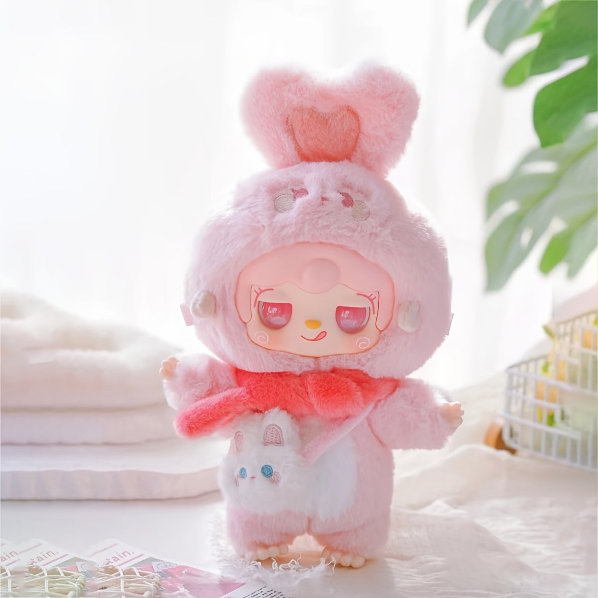 1pc Collectible Dolls Yooki Warm Bunny\u002FMeow Kindergarten Mystery Animal Box With Colorful Hair Accessories, Perfect Gift For Teenagers And Adults, Cute Animal Characters | Bright Colors