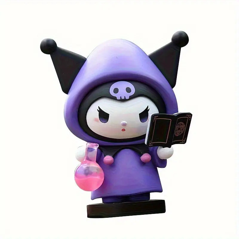 Sanrio Officially Licensed for Kuromi Surprise Blind Box Collection of 12, Original Anime Cartoon Characters, Craft Items, Unique Birthday Present, Perfect for Year-Round Casual Wear, Great Gift for Teens And Adults