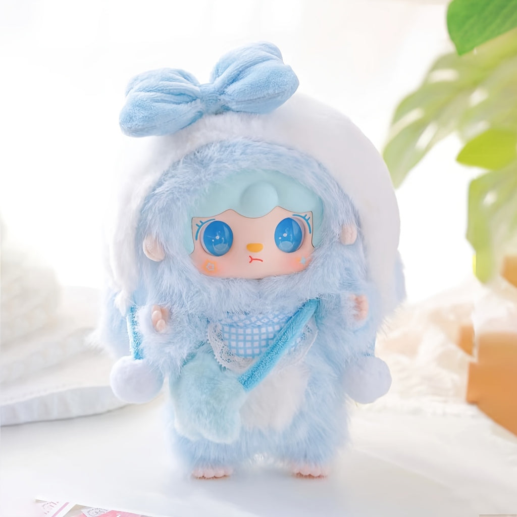1pc Collectible Dolls Yooki Warm Bunny\u002FMeow Kindergarten Mystery Animal Box With Colorful Hair Accessories, Perfect Gift For Teenagers And Adults, Cute Animal Characters | Bright Colors
