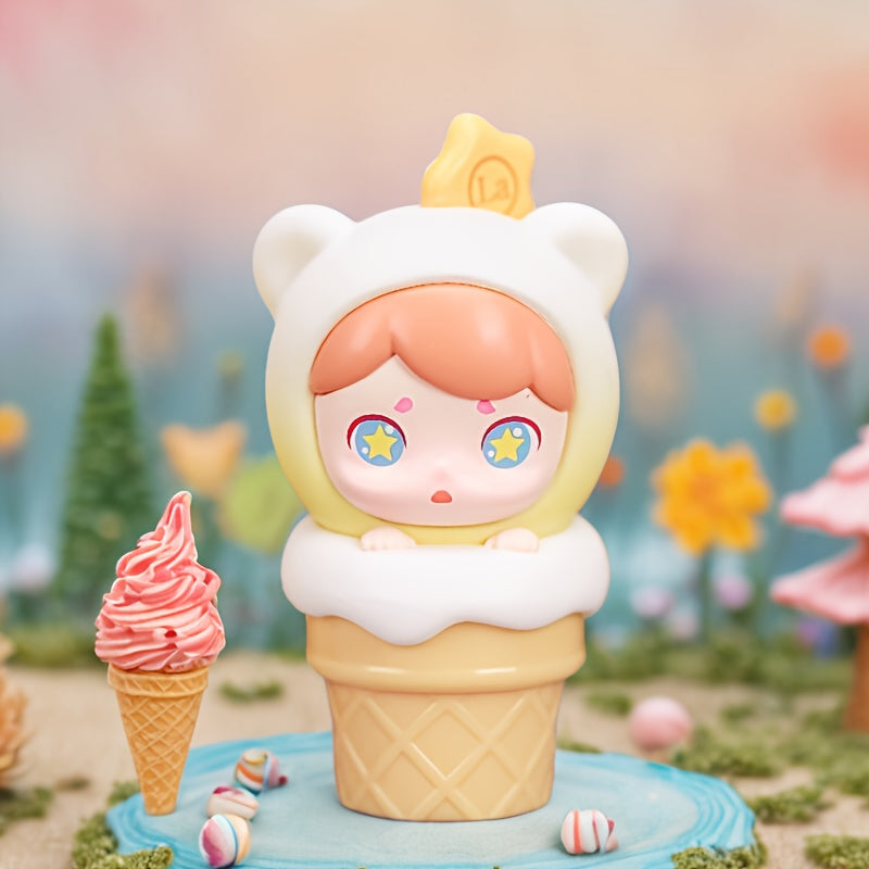 TOYCITY Laura Sweet Little Wishes Series Mystery Box - Whimsical PVC Cake Topper & Ornament, Mixed Colors, Ideal Christmas Gift & Collectible, Collectible Figurine|Charming Decoration|Star Embellishments, Cute Gifts