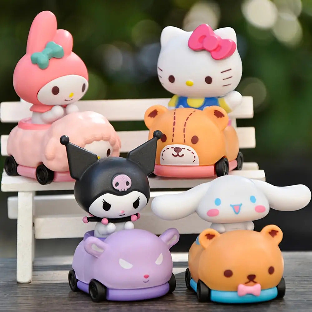 Official Authorization of Sanrio Character Surprise Mystery Box Full Set 10 One, Cartoon Original Picture, Exclusive Birthday Gift, Suitable for Four Seasons Leisure Style, Ideal Gift