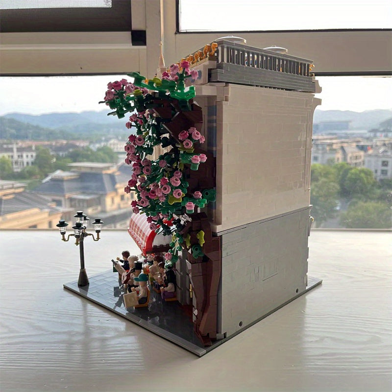 3725pcs house Building Blocks Toy Set Small Particle Splicing Highly difficult Large Quantity Splicing Home Decor Halloween Christmas Birthday gift