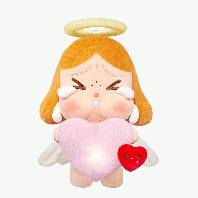 Pop Mart 100% Authentic CRYBABY Cupid's Tears Series Figure Single Blind Box Plush Gift Box Stupid Cupid 1ea