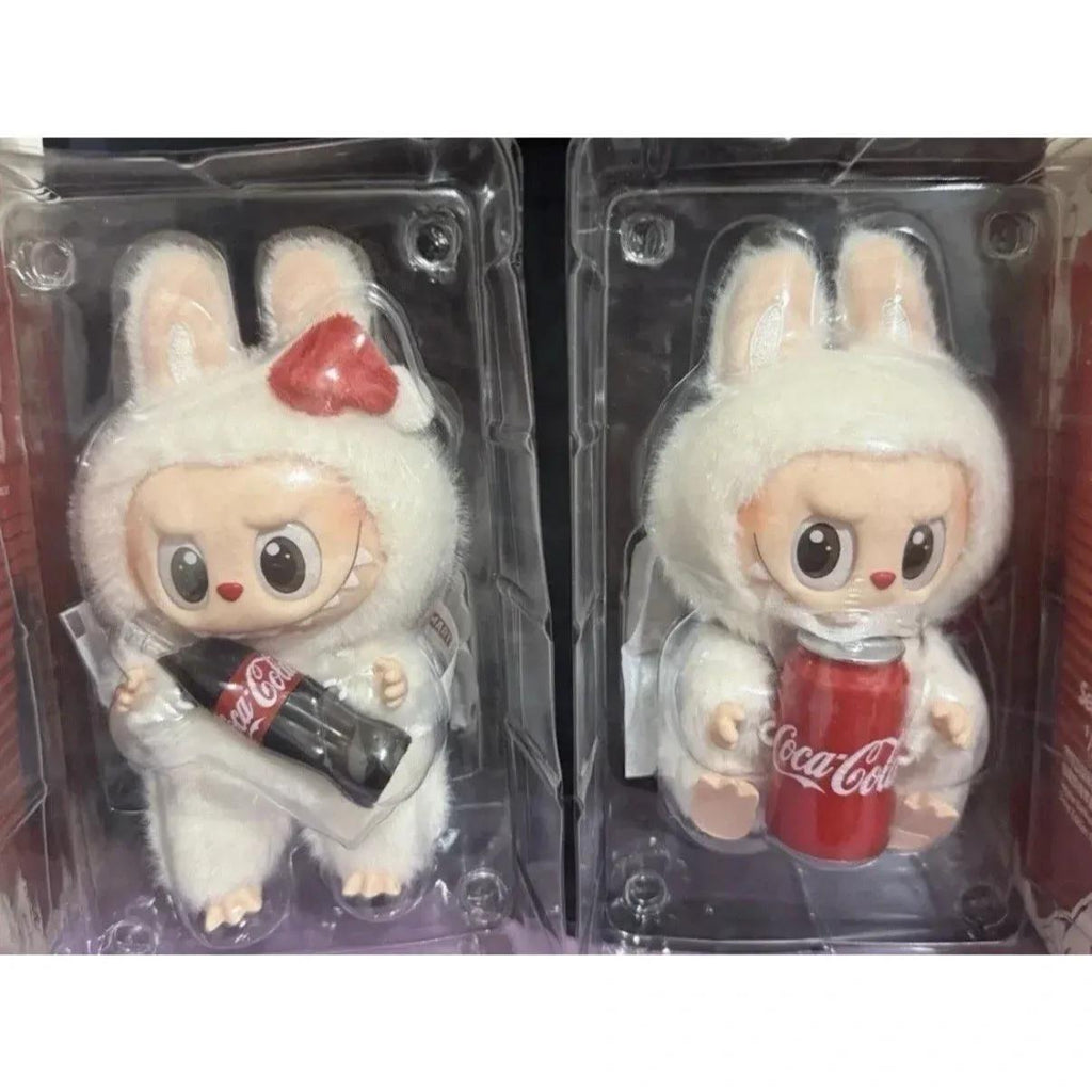 6 PCs Whole Set Figures POP MART The Monsters COCA-COLA Series-Vinyl Face Blind Box Labubu Doll, Random Design Action Figures Collectible Toys Home Decorations, Holiday Birthday Gifts, Whole Set