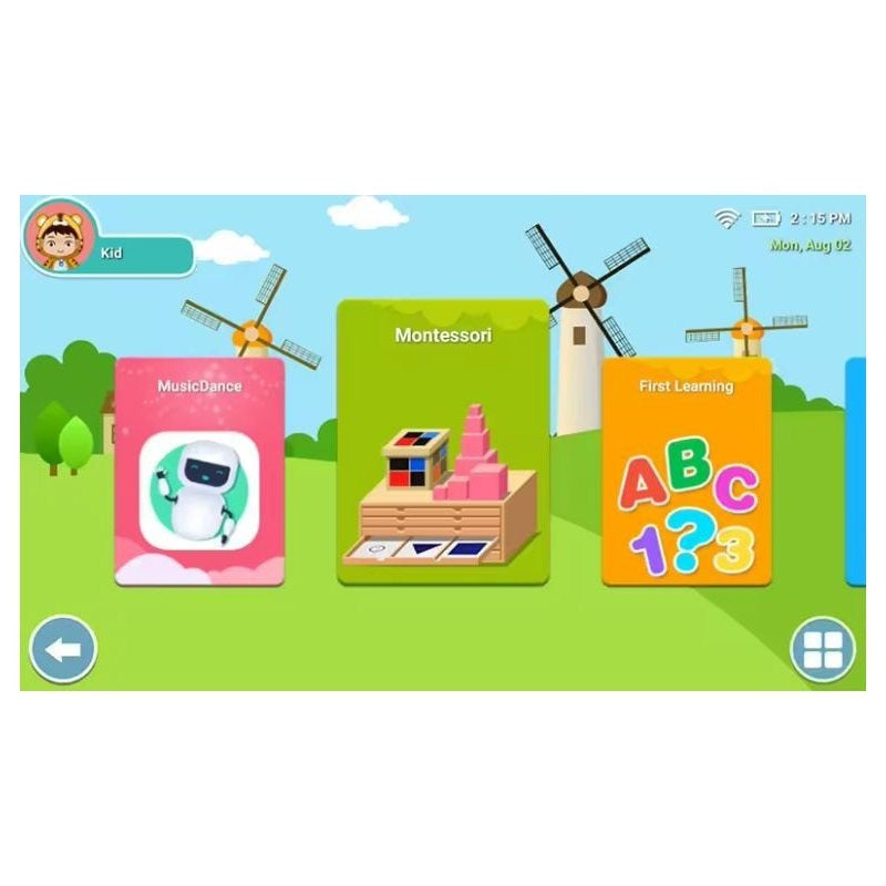 Opphy the Smarty Robot Playing Kids intelligent Educational