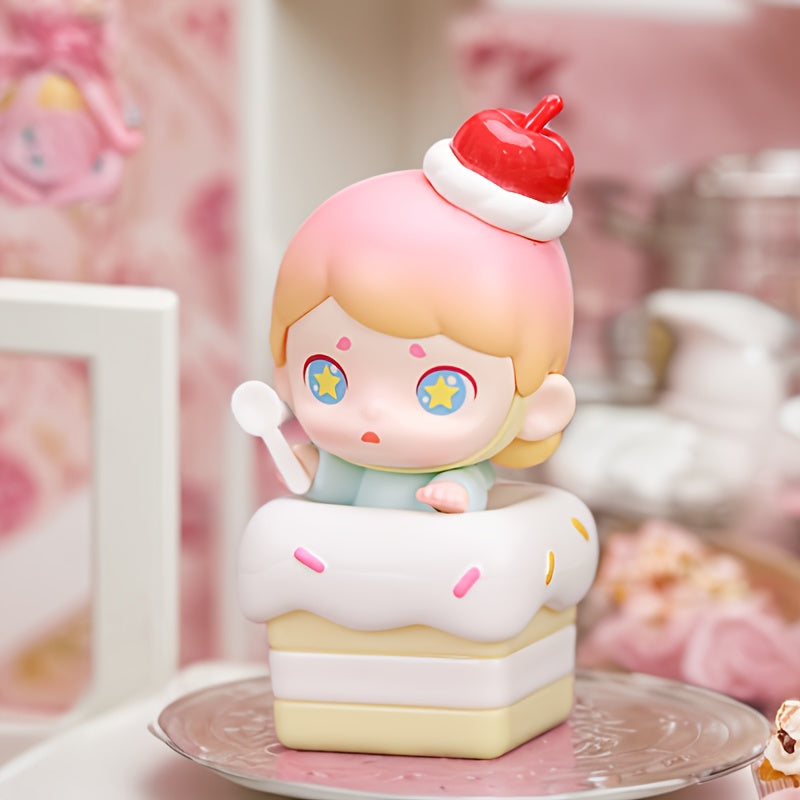 TOYCITY Laura Sweet Little Wishes Series Mystery Box - Whimsical PVC Cake Topper & Ornament, Mixed Colors, Ideal Christmas Gift & Collectible, Collectible Figurine|Charming Decoration|Star Embellishments, Cute Gifts