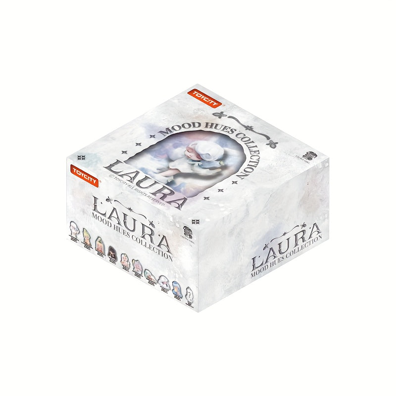TOYCITY LAURA Mood Color Series Blind Box Girl Gift Trendy Play Handmade Doll Desktop Ornament Christmas Gift Stress Relief Toy