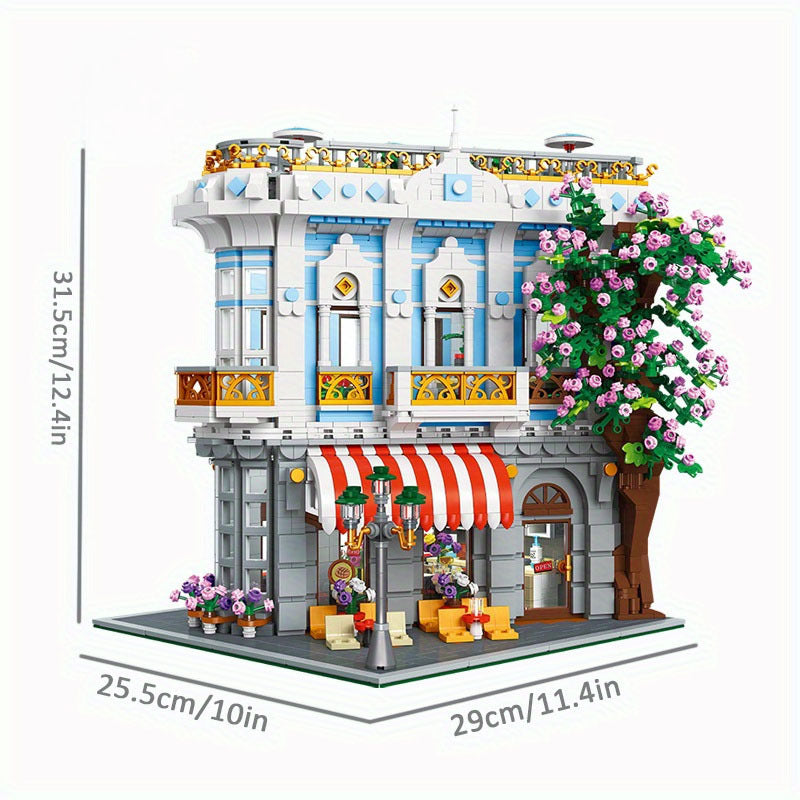 3725pcs house Building Blocks Toy Set Small Particle Splicing Highly difficult Large Quantity Splicing Home Decor Halloween Christmas Birthday gift