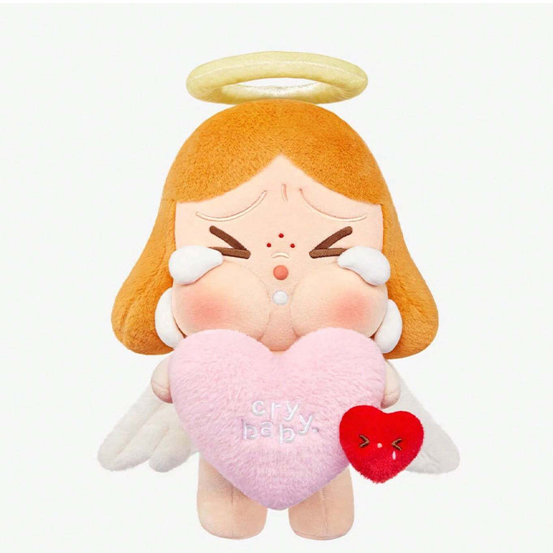 Pop Mart 100% Authentic CRYBABY Cupid's Tears Series Figure Single Blind Box Plush Gift Box Stupid Cupid 1ea