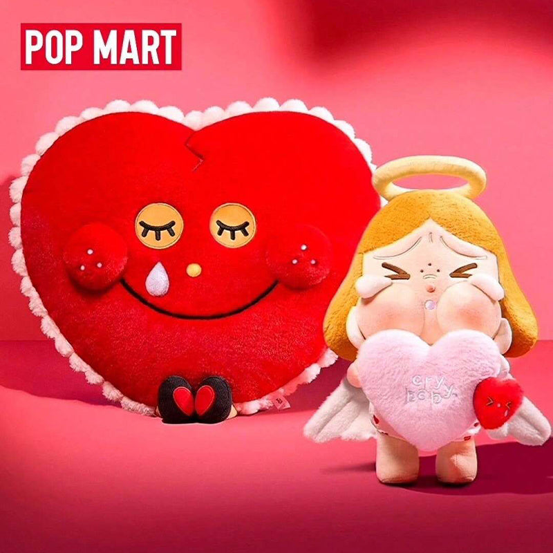 Pop Mart 100% Authentic CRYBABY Cupid's Tears Series Figure Single Blind Box Plush Gift Box Stupid Cupid 1ea