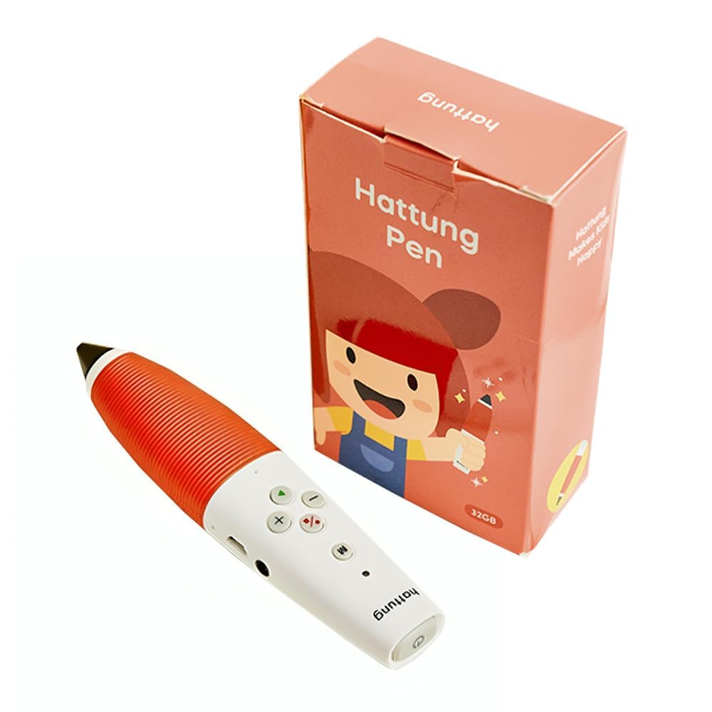 LIVEVIE Hattung Interactive Sound Pen for Child, Educational Toy for Early Learning and Language Development