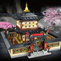 No Original Box 2681±pcs Bricks Assembly Building Block Model For Christmas Halloween Gift, PLS613007 Japanese BUDOKAN Block Toys For Home Decoration.
