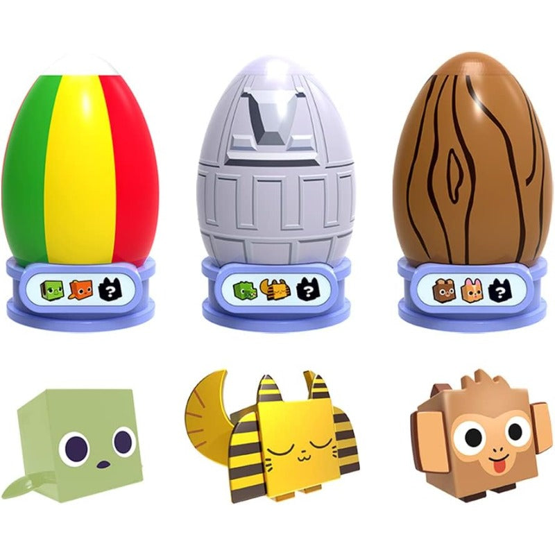 Pet Simulator X Blue Iridescence Cat Collector Bundle Mystery Case w 8 Items Series 1 Online Exclusive Includes DLC