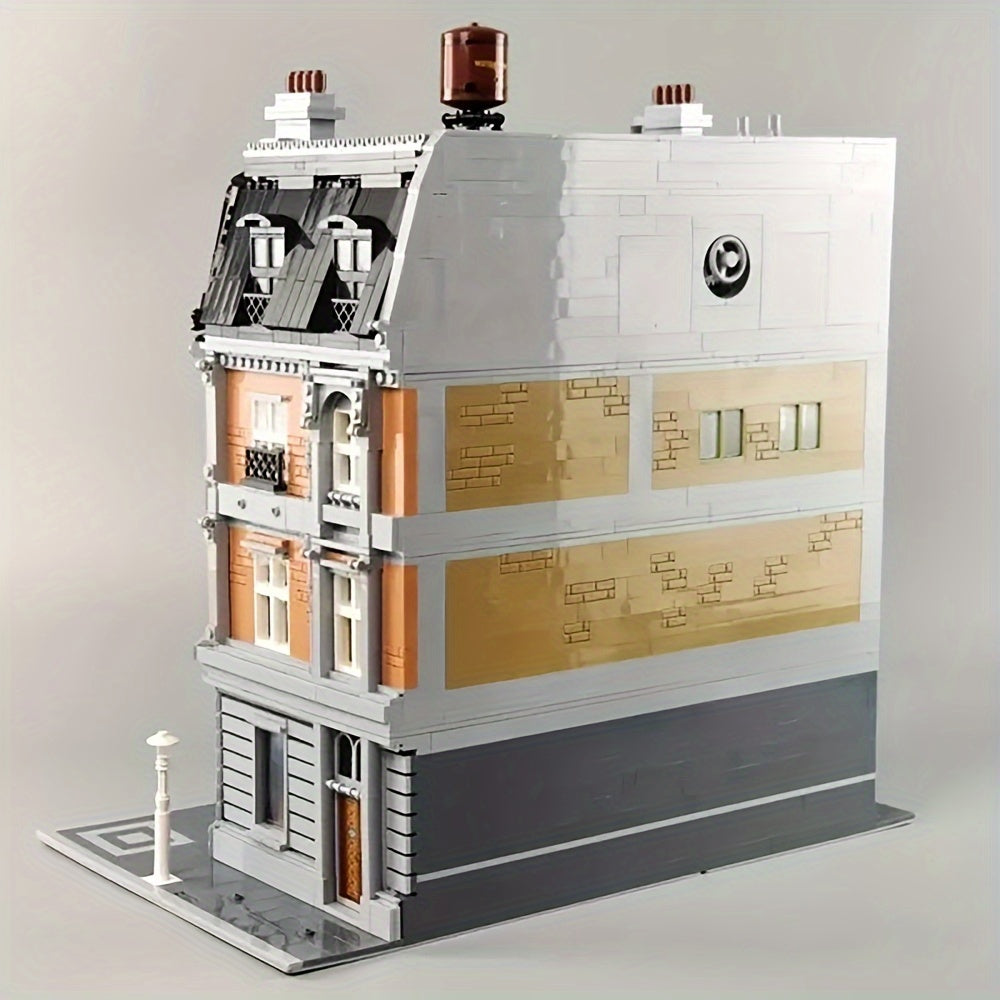 6619pcs Extra Large Size Magic Library Architecture Building Blocks Set, City Street View Building Blocks Set, Compatible With All Major Brands, Casa\u002FHouses Building Block Sets For Adults, Puzzles For Adults, Home Decoration, Halloween Christmas Holi