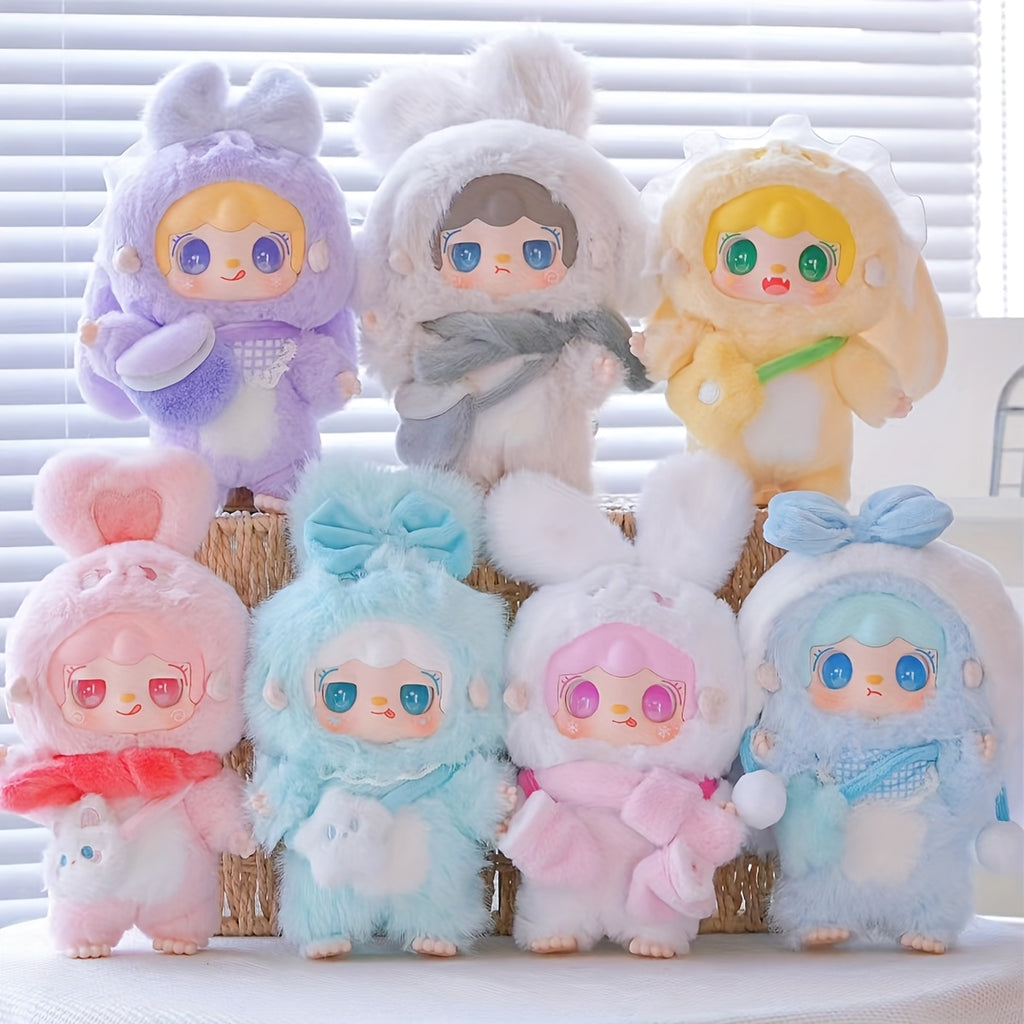 1pc Collectible Dolls Yooki Warm Bunny\u002FMeow Kindergarten Mystery Animal Box With Colorful Hair Accessories, Perfect Gift For Teenagers And Adults, Cute Animal Characters | Bright Colors