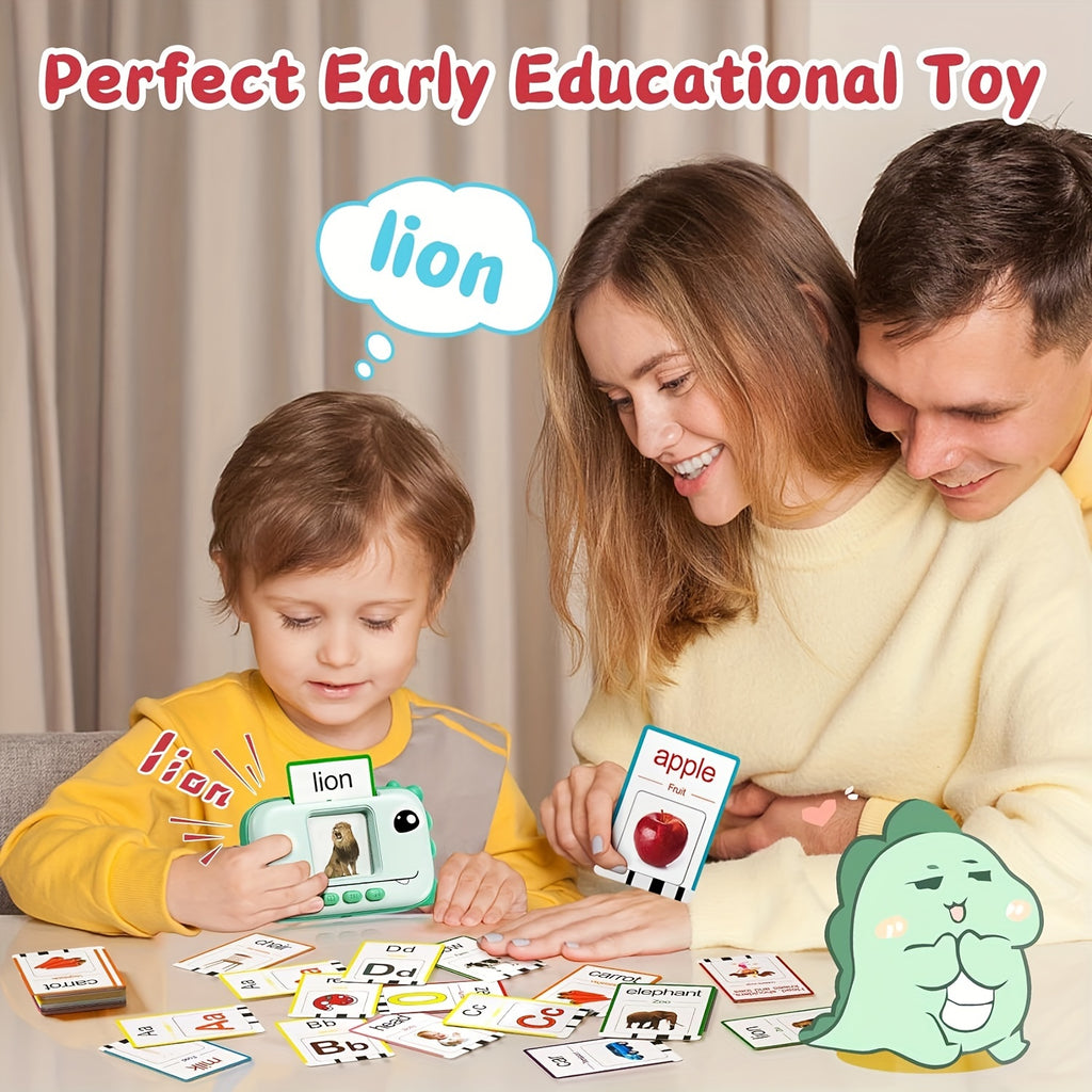 Flybok Talking Flashcards for 1-4 Years Old\u002Fbaby Toys\u002Fchildren's Toys, with 160 Words, A Portable Word Card Machine Suitable for Classrooms, A Christmas Birthday Gift for Children