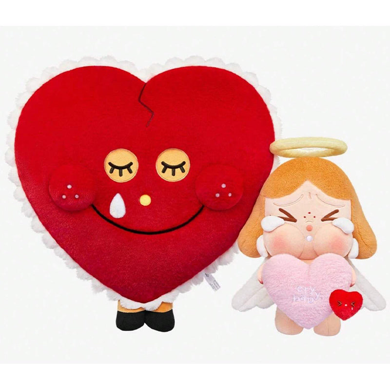 Pop Mart 100% Authentic CRYBABY Cupid's Tears Series Figure Single Blind Box Plush Gift Box Stupid Cupid 1ea