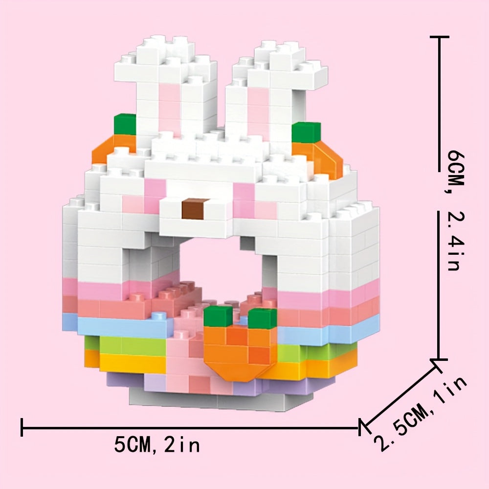 3D Miniature Cute Animals Models Buillding Blocks Toys, Sheep, Fox, Chicken, Samoyed, Rabbit, Mouse, Raccoon, Bear, Cat, Small Building Block, DIY Kids Bricks Toys, Christmas\u002FBirthday Gifts