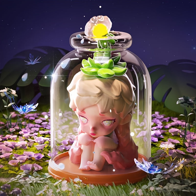 TOYCITY LAURA Mood Color Series Blind Box Girl Gift Trendy Play Handmade Doll Desktop Ornament Christmas Gift Stress Relief Toy