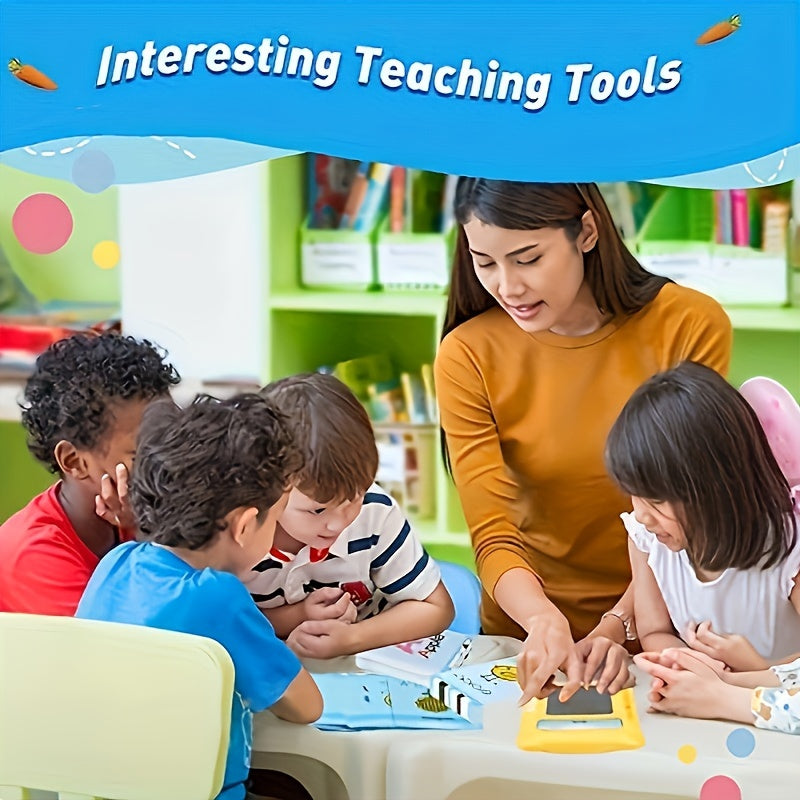 Flash Cards For Toddlers 3 4 5 6 Years Audio Flash Card Educational Learning Toy With Doodle Function, Kids Audible Flash Cards Machine With Drawing Function 50pcs Flash Cards 100 Words